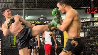 Tawanchai and Sinsamut Muay Thai Sparring Session