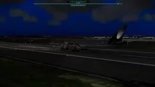 [X-Plane 10] Landing KJFK RWY 13L ( B777-300ER )