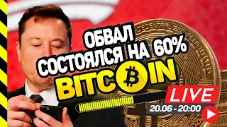 БИТКОИН БУДЕТ ДЕШЕВЕТЬ И ДАЛЬШЕ? 2/3 ПАДЕНИЯ УЖЕ СОСТОЯЛОСЬ.