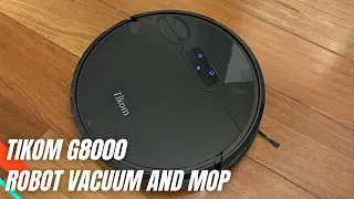 Tikom G8000 Robot Vacuum and Mop Review & Test | Robot Vacuum for Pet Hair, Hard Floors