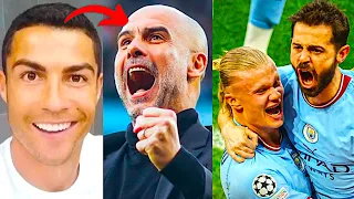 FOOTBALLERS REACT MANCHESTER CITY SMASH REAL MADRID ADVANCE TO UCL FINAL | CITY VS MADRID REACTION