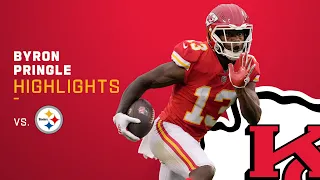 Every catch by Byron Pringle from 2-TD game - Week 16 vs. Steelers | Kansas City Chiefs