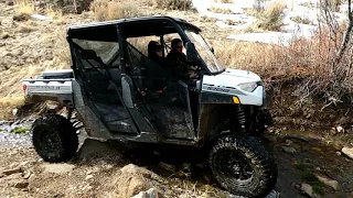 Polaris Ranger Crew on portals.