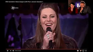 Floor Jansen Beste Zangers - Winner Reaction!!