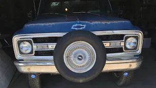 Will it run after 21 years barn find 1970 Chevy k10