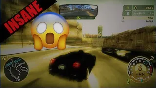 NFS MW 2005 - Lamborghini Gallardo - "Passing Car under Truck" (Stunt)..