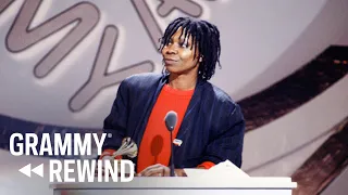 Watch Whoopi Goldberg Crack Jokes During Her Acceptance Speech At The 1986 GRAMMYs | GRAMMY Rewind