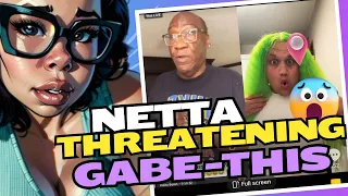 Netta Threatening Gabe @CharlesMrsNettaMan #netta #tiktokviral #tiktok