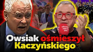 Owsiak ośmieszył Kaczyńskiego. Mimowolne porównanie WOŚP i spędów Kaczyńskiego wypadło słabo dla PiS