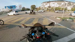 Evening Ride | POV Onboard Video | Honda CBR250RR | Akrapovic Exhaust + Quickshifter