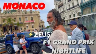 MONACO F1 GRAND PRIX NIGHTLIFE ⚡️BILLIONAIRE ZEUS #monaco #billionaires #supercars #zeus