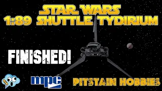 MPC Star Wars Shuttle Tydirium model kit Build COMPLETED! May the 4th be with you !