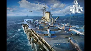 LEXINGTON - АВИАНОСЕЦ США (VIII УР.) (0.10.6) | WORLD OF WARSHIPS