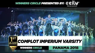 COMPLOT IMPERIUM VARSITY | 1ST Place JR Team| Winners Circle | WOD PANAMA 2018 | #WODPANAMA2018