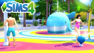 How To Go To The Water Park (Growing Together Location And Activities) - The Sims 4