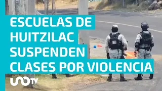 Suspenden clases en Huitzilac, hasta nuevo aviso, tras ataque armado