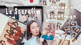 🙈 Le sserafim Season’s Greetings Class of 2023/ unbox/ ฟิมมี่สวยมาก/ เกินต้าน| Hello PJang