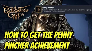 Baldur's Gate 3 | How to Get the Penny Pincher Achievement