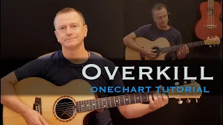 Overkill Colin Hay Men at Work guitar tutorial lesson [free tab]