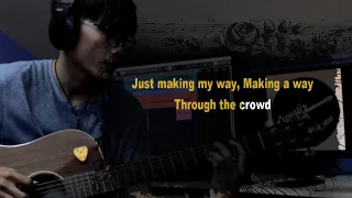 [Acoustic Karaoke] A Thousand Miles - Vanessa Carlton (Guitar Version with Lyrics)