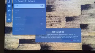 LG C1/C2 - Set a Default HDMI Input