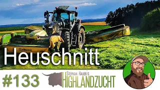 FarmVlog #133: Heuernte 2022 ohne Mähwerk | Heu pressen | Deutz + John Deere