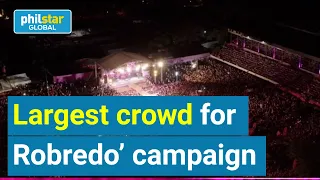 Leni Robredo in Bacolod: 70,000-strong crowd