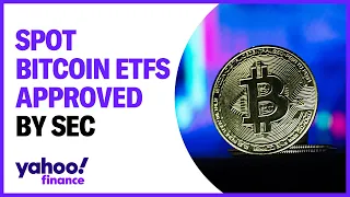 SEC approves spot bitcoin ETFS