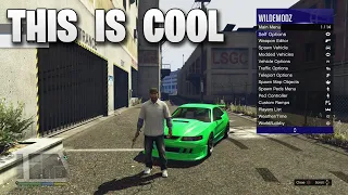 GTA5 story mode mod menu fun (This is why ps4 jailbreaks are cool)