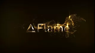 Gold Particles Logo After Effects Template - After Effects template - YouTube intro  Motion Flame 02