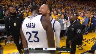 INSANE ENDING! Golden State Warriors vs Sacramento Kings Final Minutes ! 2022-23 NBA Playoffs