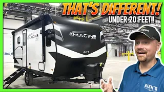 BIG Beds & Kitchen in a SMALL Camper!! 2023 Grand Design Imagine AIM 15BH Travel Trailer