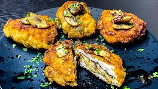 Chicken Cutlets with Mushrooms and Cheese: A Delicious Culinary Journey.