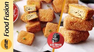 Make & Freeze Tikka Nuggets Fried and Air Fried Recipe By Food Fusion (Ramazan Special)