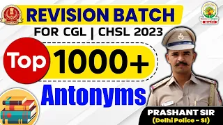 Top 1000+ Antonyms|| Day 21 Revision Batch #ssccgl2023 #sscchsl #vocabulary #english #ssc