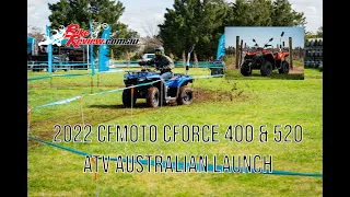 2022 CFMOTO CFORCE 400 & 520 ATV Australian Launch