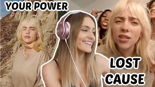 MORE BILLIE! Reacting To Billie Eilish - Lost Cause & Your Power