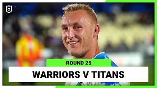 NRL New Zealand Warriors v Gold Coast Titans | Round 25, 2022 | Full Match Replay