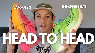 Nike Vaporfly 3 vs. Saucony Endorphin Elite: Head to Head