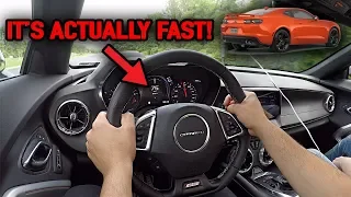 MUSTANG OWNER DRIVES A 2019 CAMARO SS! *HONEST OPINION*