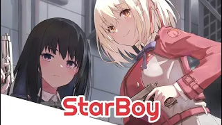 Starboy- Nightcore (Lyrics)