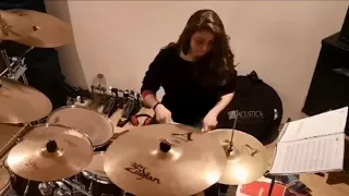 Renato Zero-la grande assente-drum cover