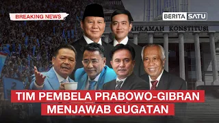 🔴 LIVE | Tim Hukum Pembela Prabowo-Gibran Menjawab Gugatan Anies-Ganjar di MK