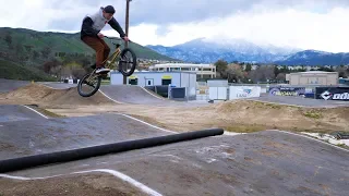 PANZA GOES TO THE BMX RACETRACK