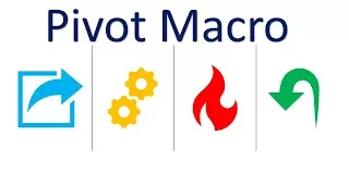 How to create a simple Pivot Macro in Excel?