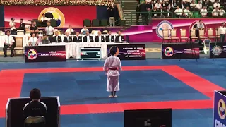 Senior AKF 2019. NGUYEN THI PHUONG (VIETNAM) kata Papuren. Points: 24.0