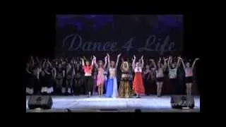 Концерт школы танца Dance 4 Life. Финальный выход всех участников на сцену