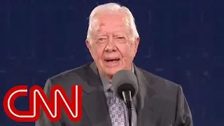 Jimmy Carter's subtle jab at Trump's crowd size