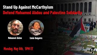 Stand Up Against McCarthyism: Defend Mohamed Abdou and Palestinian Solidarity