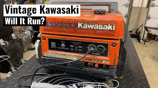 Vintage Kawasaki Generator - Will It Run?